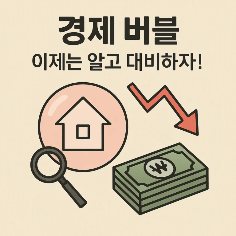 [경제지식] “💸 당신의 재산이 하루아침에 사라질 수 있다! 경제 버블의 5가지 진실”