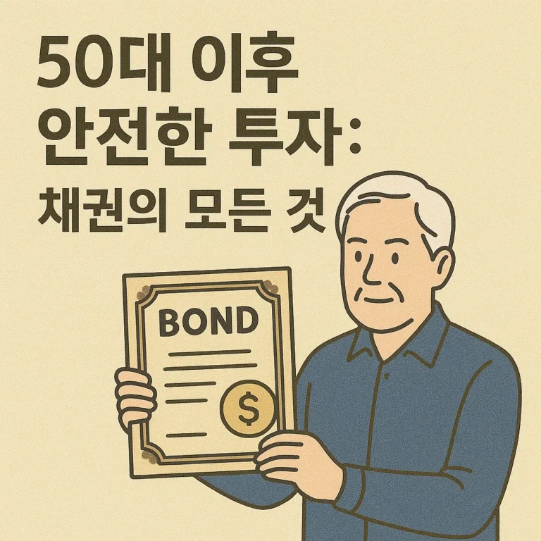 [채권] “50대 이후 안전한 투자: 채권의 모든 것”