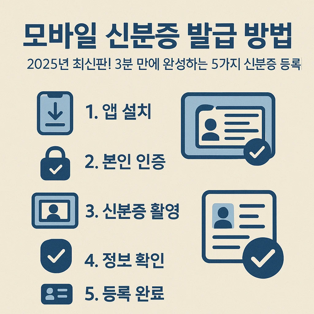 모바일 신분증 발급