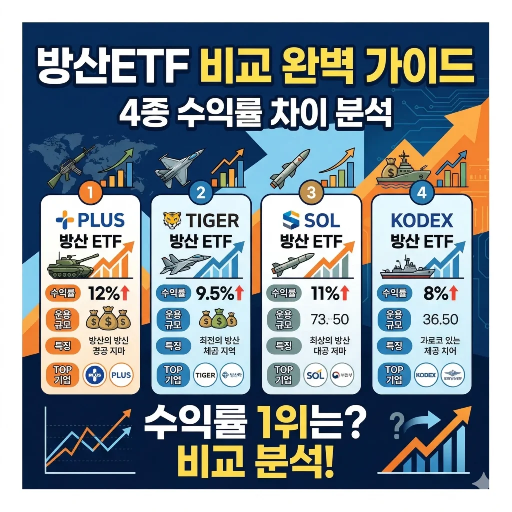 방산ETF 비교