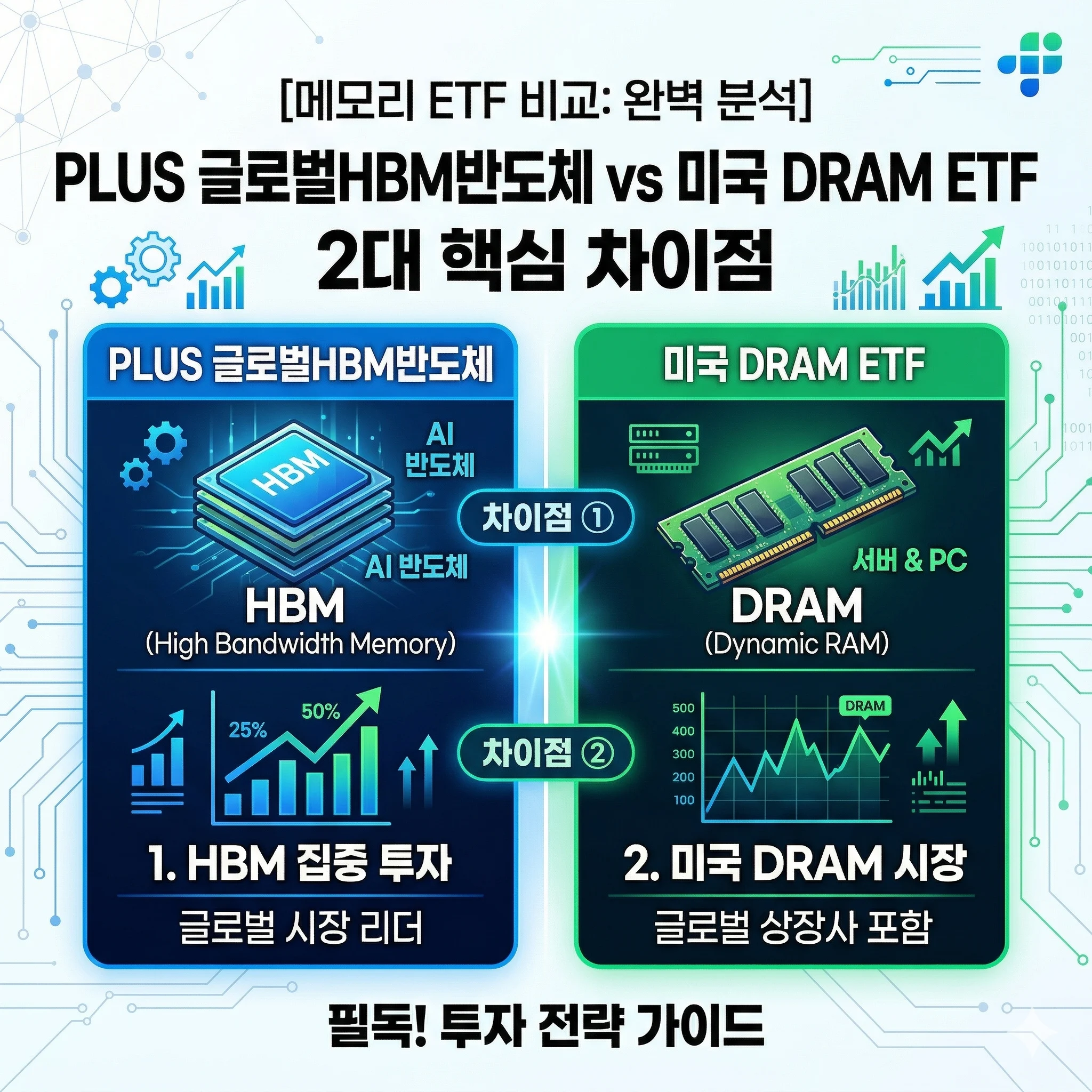 메모리 ETF 비교
